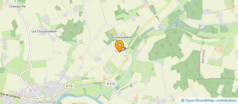 localisation de l'entreprise MADAME ISABELLE LAPAGE  SAINT GERMAIN D'ARCE