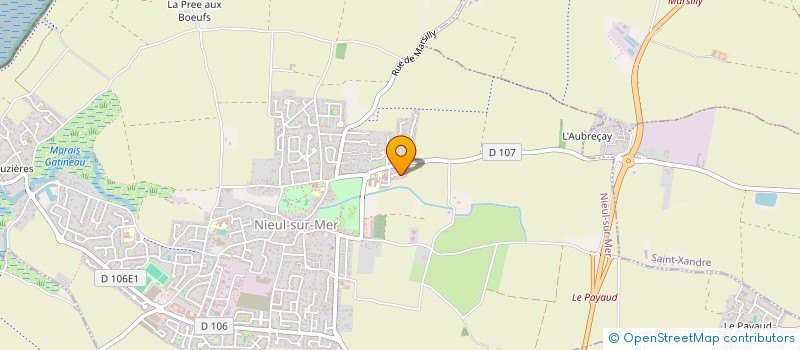 localisation de l'entreprise MADAME ISABELLE LARGEAUD  NIEUL-SUR-MER