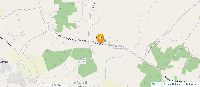 localisation de l'entreprise MADAME ISABELLE LARMEE à LES AUTHIEUX-SUR-CALONNE