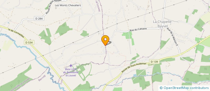 localisation de l'entreprise MADAME ISABELLE LARONCHE  BONNEVILLE-LA-LOUVET