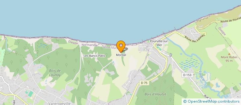 localisation de l'entreprise MADAME ISABELLE LARRAS  VARENGEVILLE-SUR-MER