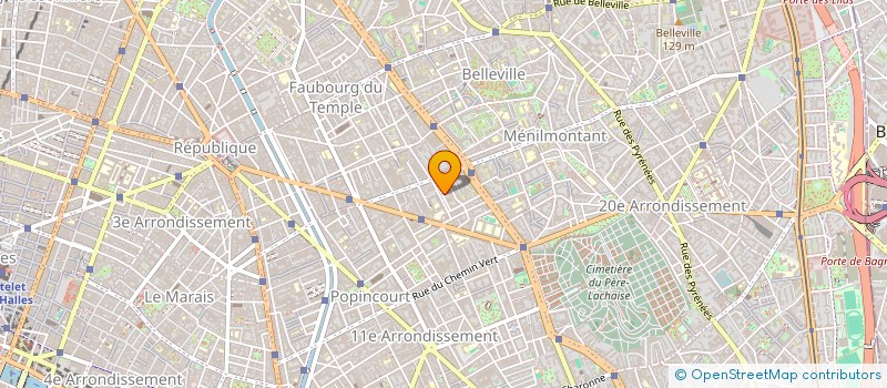 localisation de l'entreprise MADAME ISABELLE LAUFBAUM  PARIS