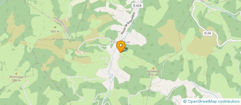 localisation de l'entreprise MADAME ISABELLE LAUNAY  BARCUS