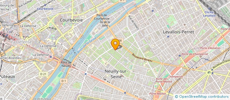 localisation de l'entreprise MADAME ISABELLE LAURENT à NEUILLY-SUR-SEINE