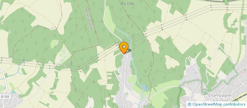 localisation de l'entreprise MADAME ISABELLE LAVILLE  PARMAIN