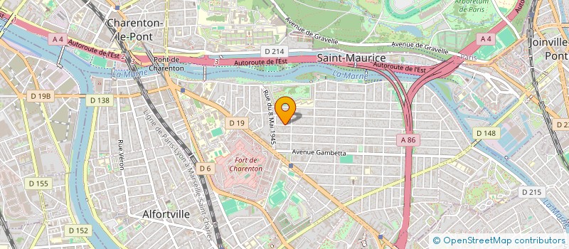 localisation de l'entreprise MADAME ISABELLE LAYRAC à MAISONS-ALFORT