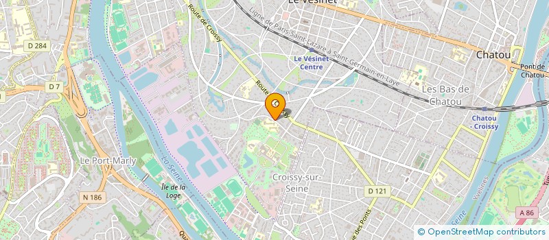 localisation de l'entreprise MADAME ISABELLE LE BRIS  SAINT-GERMAIN-EN-LAYE