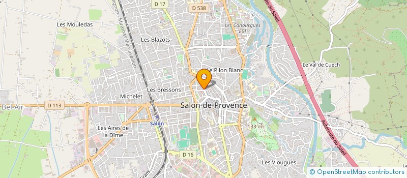 localisation de l'entreprise MADAME ISABELLE LE CARPENTIER à SALON-DE-PROVENCE