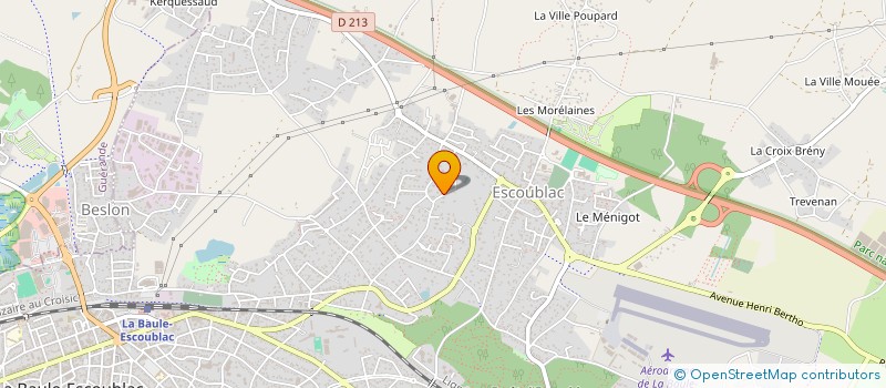 localisation de l'entreprise MADAME ISABELLE LE CORRE à LA BAULE-ESCOUBLAC