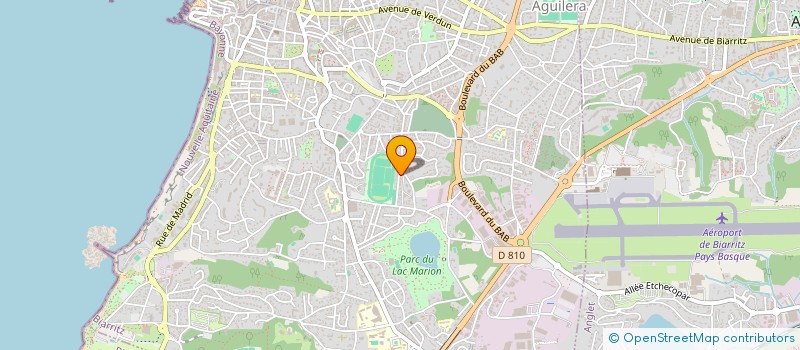 localisation de l'entreprise MADAME ISABELLE LE CORRONE à BIARRITZ