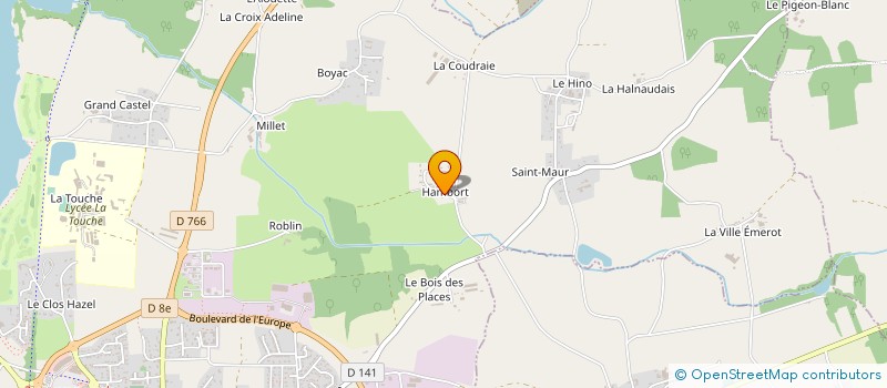 localisation de l'entreprise MADAME ISABELLE LE GLOAN  PLOERMEL