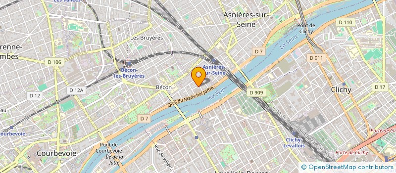 localisation de l'entreprise MADAME ISABELLE LE GOFF à BOIS-COLOMBES