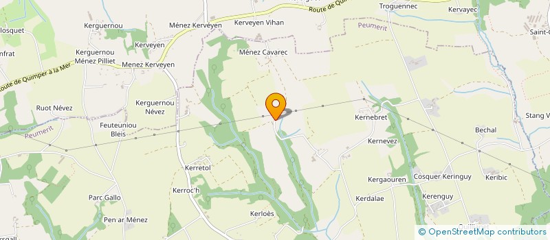 localisation de l'entreprise MADAME ISABELLE LE GOFF  PEUMERIT