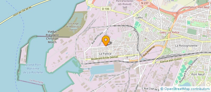 localisation de l'entreprise MADAME ISABELLE LE GUEN  LA ROCHELLE