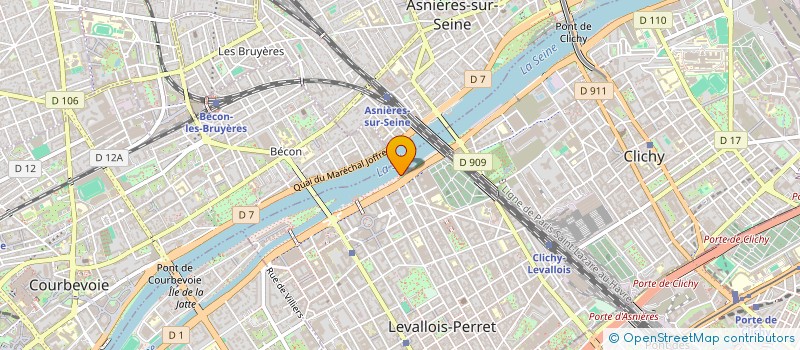 localisation de l'entreprise MADAME ISABELLE LE NESTOUR à LEVALLOIS-PERRET