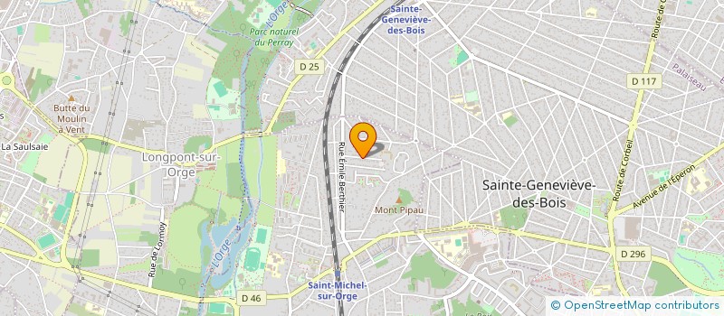 localisation de l'entreprise MADAME ISABELLE LE NESTOUR  SAINT-MICHEL-SUR-ORGE