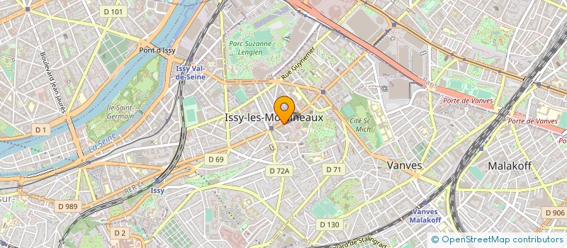 localisation de l'entreprise MADAME ISABELLE LE NOC à ISSY-LES-MOULINEAUX