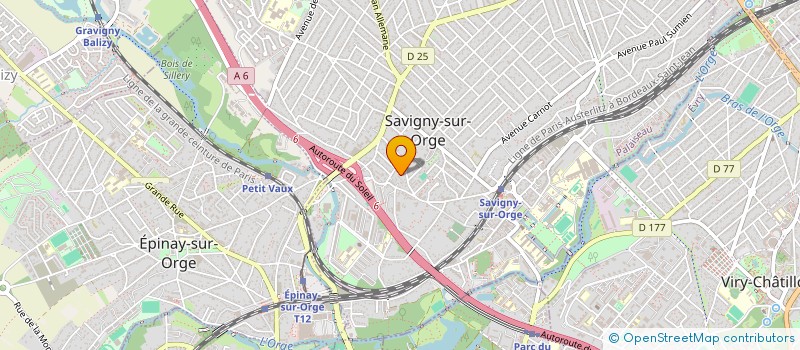 localisation de l'entreprise MADAME ISABELLE LE RU à SAVIGNY-SUR-ORGE