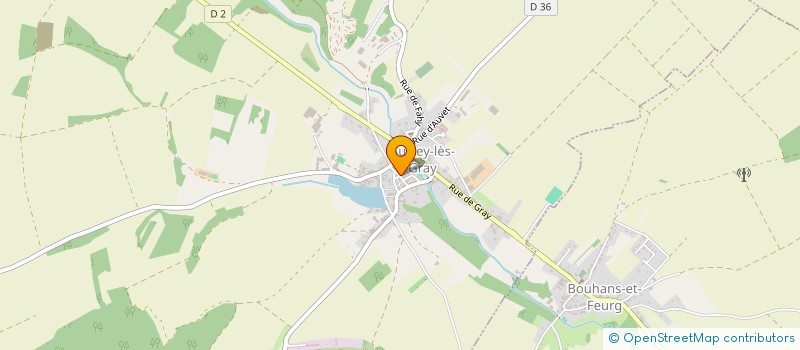 localisation de l'entreprise MADAME ISABELLE LEBLANC  AUTREY-LES-GRAY