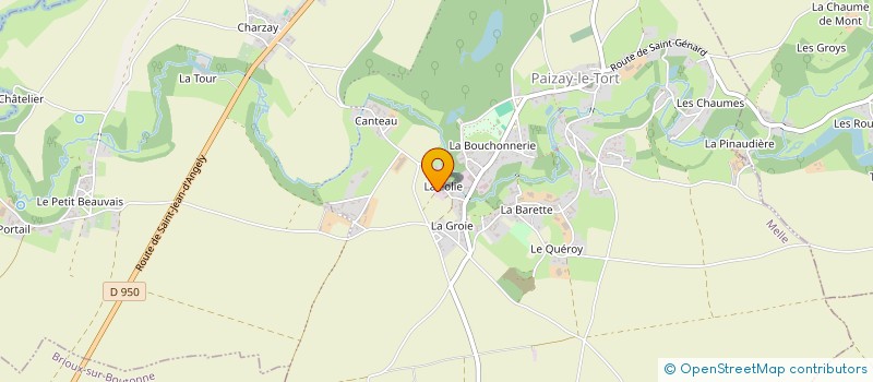 localisation de l'entreprise MADAME ISABELLE LEBLOND  MELLE