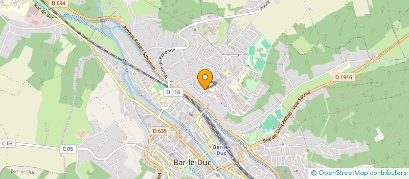 localisation de l'entreprise MADAME ISABELLE LECLERC  SOULLANS