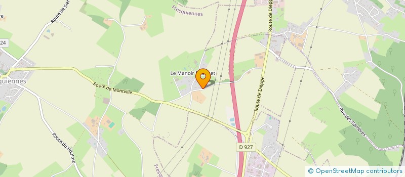 localisation de l'entreprise MADAME ISABELLE LECOEUR  FRESQUIENNES