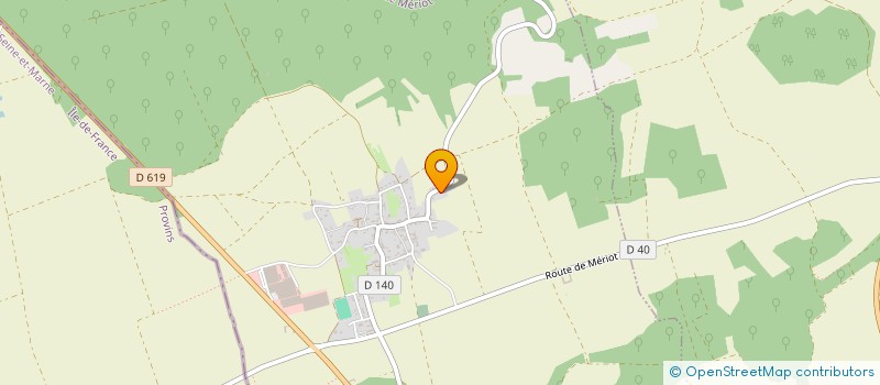 localisation de l'entreprise MADAME ISABELLE LEDOUX  MARNAY SUR SEINE