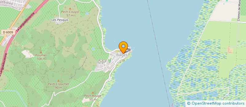 localisation de l'entreprise MADAME ISABELLE LEFEBVRE  BAGES