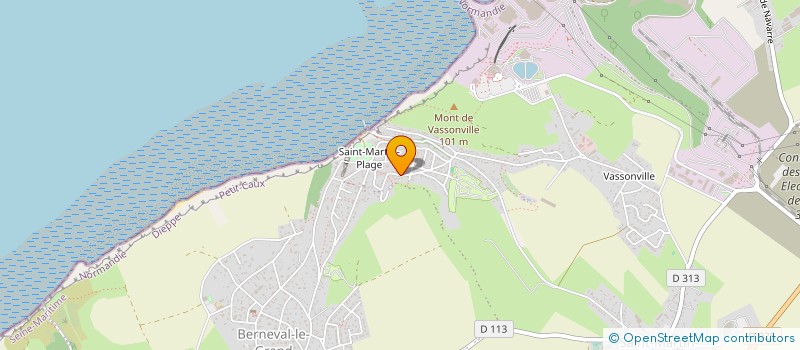 localisation de l'entreprise MADAME ISABELLE LEFEBVRE à PETIT-CAUX