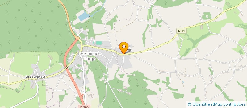 localisation de l'entreprise MADAME ISABELLE LEFOLLE  GAUSSON