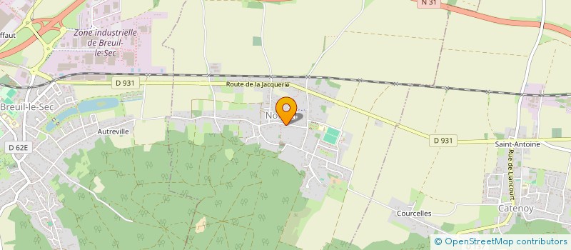 localisation de l'entreprise MADAME ISABELLE LEFRANCOIS  NOINTEL