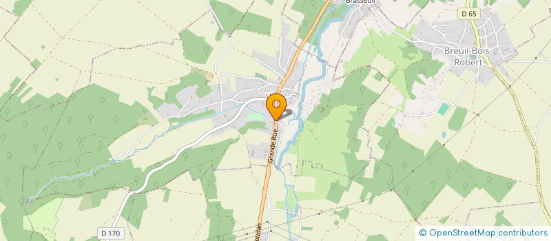 localisation de l'entreprise MADAME ISABELLE LEGROS  VERT