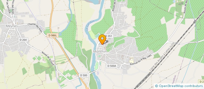 localisation de l'entreprise MADAME ISABELLE LEGUY  MONTFRIN