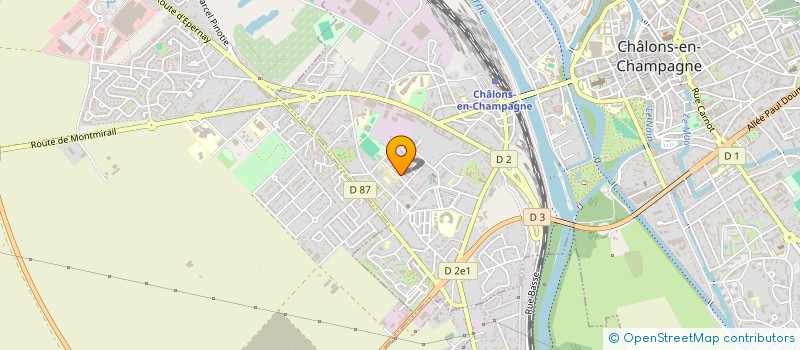 localisation de l'entreprise MADAME ISABELLE LEHR  CHALONS-EN-CHAMPAGNE