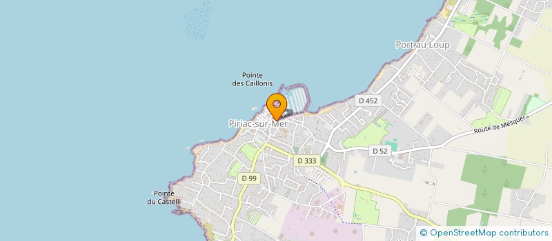 localisation de l'entreprise MADAME ISABELLE LELOUP à PIRIAC-SUR-MER