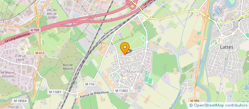 localisation de l'entreprise MADAME ISABELLE LEMAITRE à LATTES