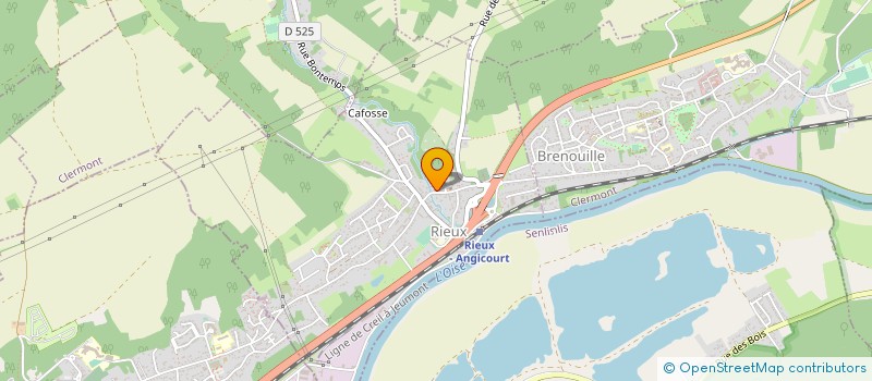 localisation de l'entreprise MADAME ISABELLE LEMOINE  RIEUX