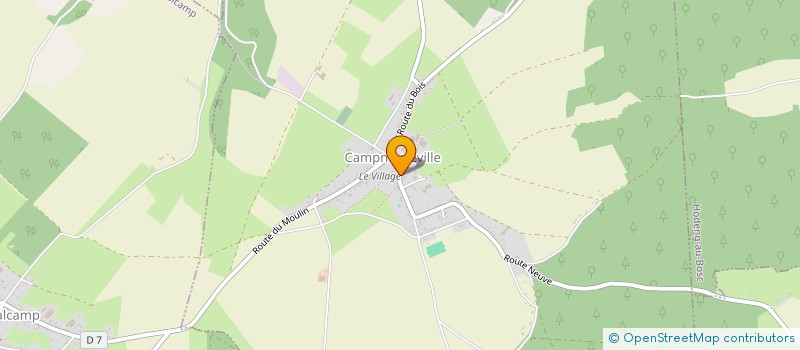 localisation de l'entreprise MADAME ISABELLE LENCLOS  CAMPNEUSEVILLE