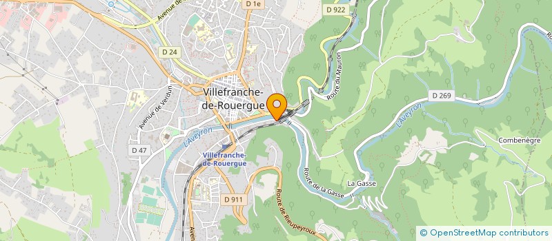 localisation de l'entreprise MADAME ISABELLE LEOPOLDINE GIULIANI à VILLEFRANCHE-DE-ROUERGUE