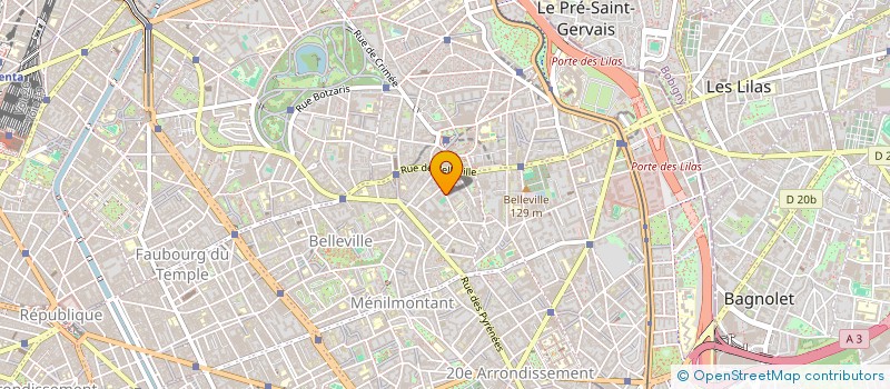 localisation de l'entreprise MADAME ISABELLE LEPARCQ  PARIS