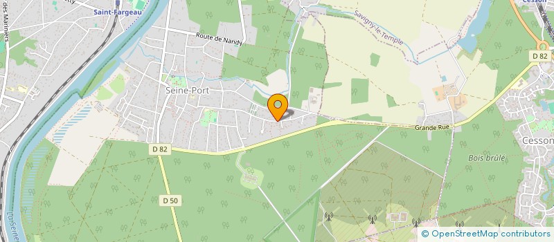 localisation de l'entreprise MADAME ISABELLE LEPILLER  SEINE-PORT