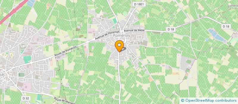 localisation de l'entreprise MADAME ISABELLE LEROGNON  POMEROLS