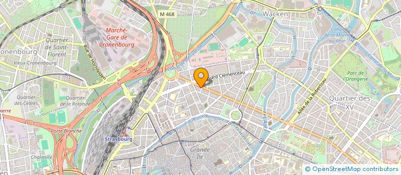 localisation de l'entreprise MADAME ISABELLE LEROUX à STRASBOURG