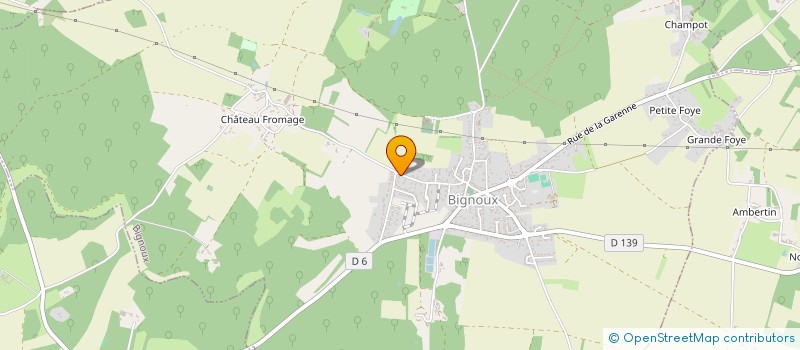 localisation de l'entreprise MADAME ISABELLE LEROUX  BIGNOUX