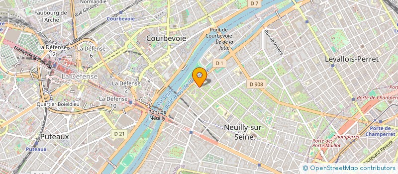 localisation de l'entreprise MADAME ISABELLE LEROY à NEUILLY-SUR-SEINE