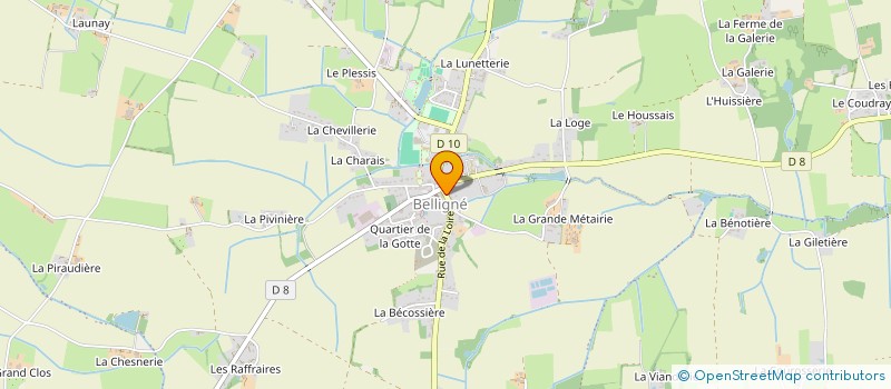 localisation de l'entreprise MADAME ISABELLE LESCOUBLET à LOIREAUXENCE