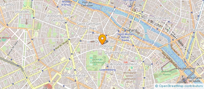 localisation de l'entreprise MADAME ISABELLE LESGOURGUES  PARIS