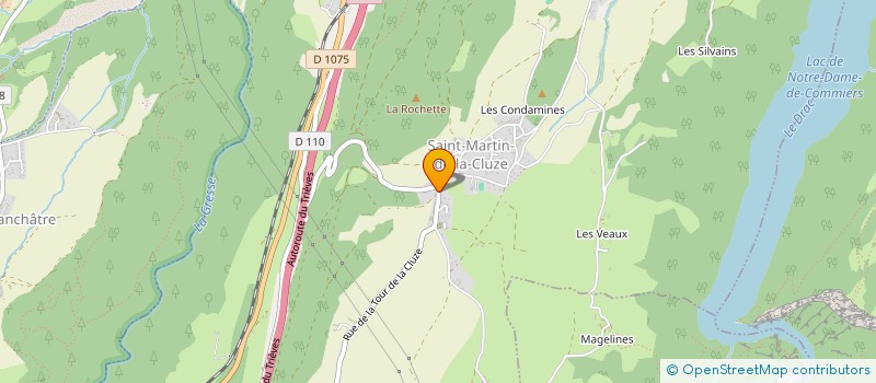 localisation de l'entreprise MADAME ISABELLE LEYSSIEUX  SAINT-MARTIN-DE-LA-CLUZE