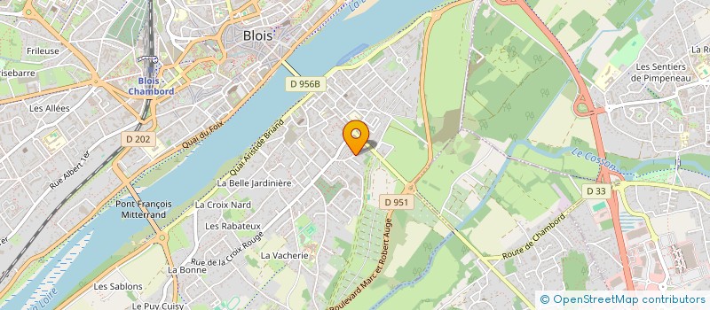 localisation de l'entreprise MADAME ISABELLE LHUILLIER à BLOIS