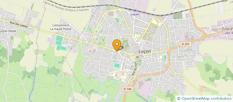 localisation de l'entreprise MADAME ISABELLE LIBERGE  LUCON